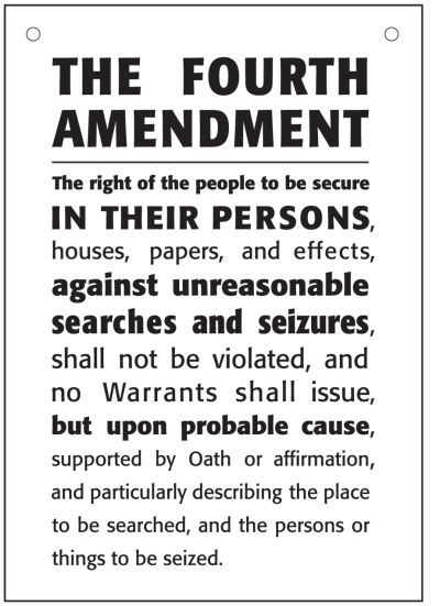 how does the fourth amendment affect us today